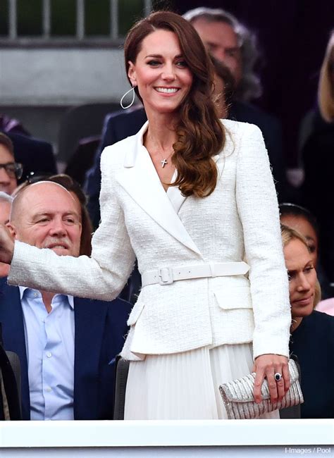 Kate Middleton's Cream Blazer Dress by Self Portrait