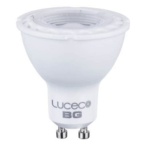 Luceco 5w Gu10 Led Dimmable Spotlight Lamp 6500k Cool White