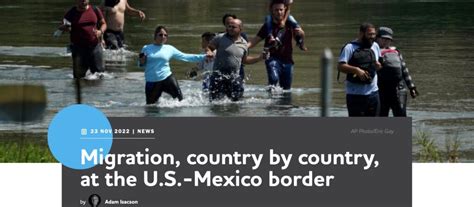 Migration, country by country, at the U.S.-Mexico border - WOLA Border Oversight