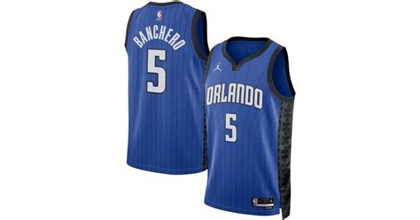 Nike Brand Paolo Banchero Blue Orlando Magic Statement Edition