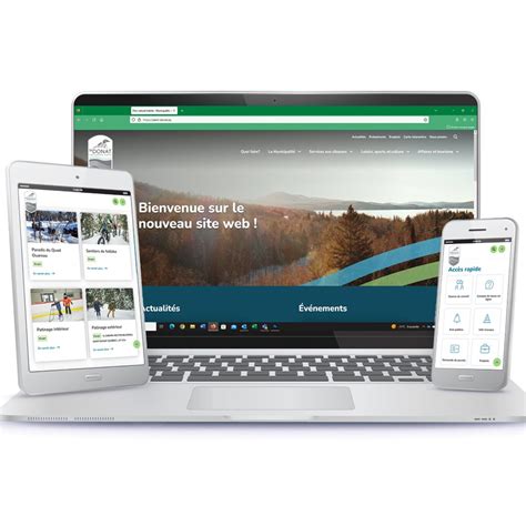 Lancement Du Nouveau Site Internet De La Municipalit De Saint Donat