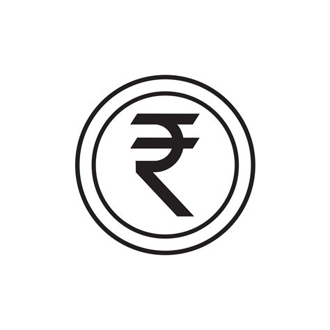 Indian Rupee Icon Indian Rupee Sign Vector 16176195 Vector Art At Vecteezy