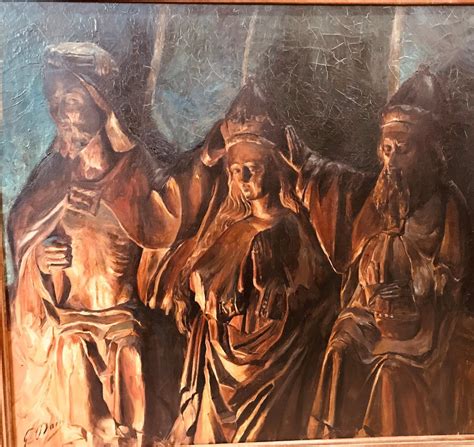 Proantic Peinture Religieuse Xxème