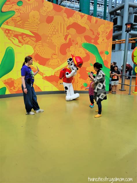 Nickelodeon Universe Paw Patrol Character Twin Cities Frugal Mom