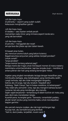 Sajak Syair Puisi Akalanka Ideas In Quotes Reminder