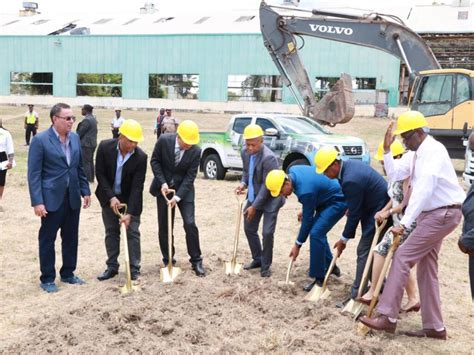 Morant Bay Urban Centre Ground Breaking Factories Corporation Of Jamaica