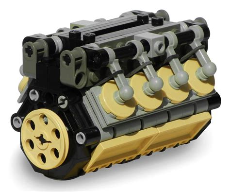 How To Build A Lego V8 Engine