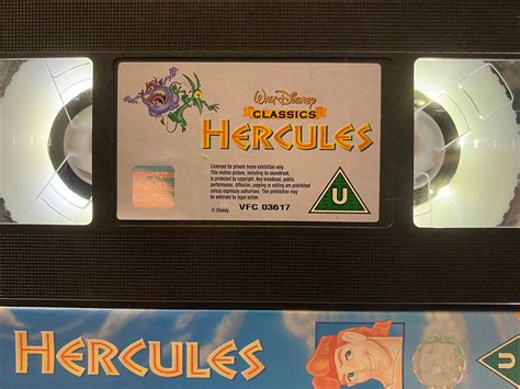 Opening To Hercules Uk Vhs 1998 42 Off