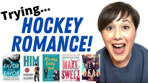 Hockey Romance Books Contemporary Sports Romance Reading Vlog