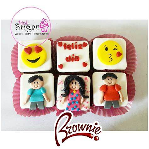 Brownie Emoji Barranquilla Pinksugar Tortasbarranquilla Tortas