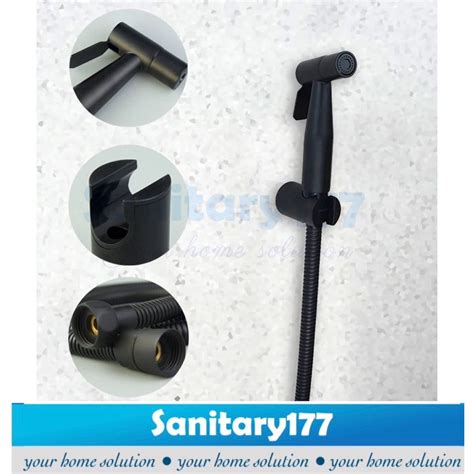 Jual Jet Shower Bidet Stainless Minimalis Hitam Bl Shower Cebok