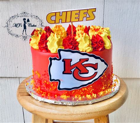 Kansas City Chiefs themed cake!