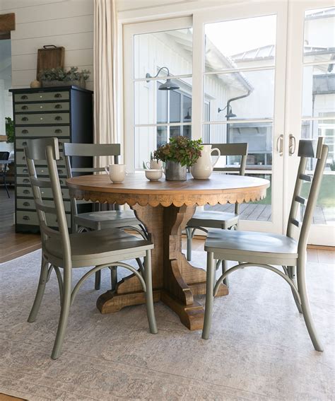 Magnolia Home Top Tier Round Dining Table By Joanna Gaines Magnolia