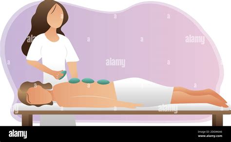 Le Massage Banque Dimages Vectorielles Alamy