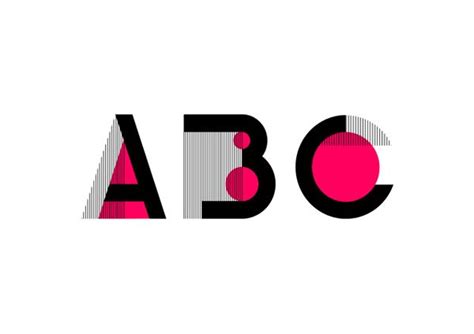 Abc Typographical Experiment By Isthar Marcon Via Behance Typography