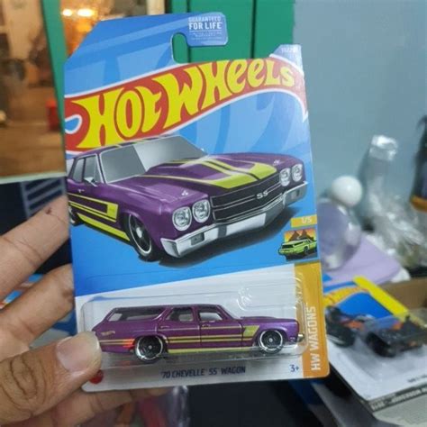 Xe Mô Hình Hotwheels Chevelle SS Wagon Shopee Việt Nam