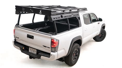 2016 2022 Toyota Tacoma Overland Bed Rack By Fab Fours 5 Ft Bed TTOR