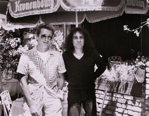 Graham Bonnet And Ronnie James Dio Both Former Rainbow Singers