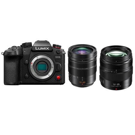 Panasonic Lumix GH6 Mirrorless Camera With Leica DG 12 60mm G X Vario