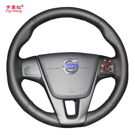 Yuji Hong Car Steering Wheel Covers Case For Volvo S60 2011 2014 V40