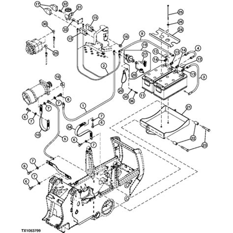 755D DOZER CRAWLER Batteries And Battery Cables EPC John Deere Online