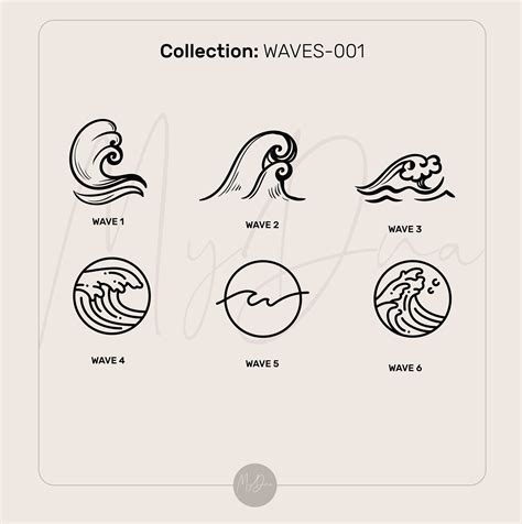 Gold Wave Signet RingEngraved Wave RingUnisex RingJapanese