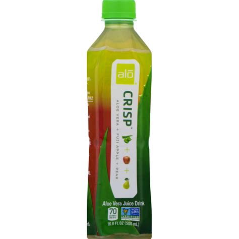 alo juice drink aloe vera crisp fuji apple pear  day delivery