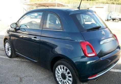 Fiat 500 1 2 Lounge 69cv Blu Dipinto Di Blu Nuova A Soli 11 300 Su