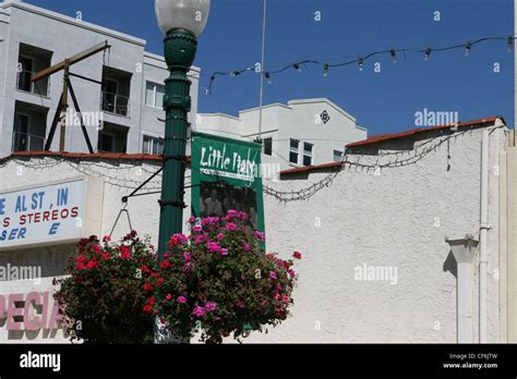 Images Of San Diego California Little Italy Stock Photo Alamy