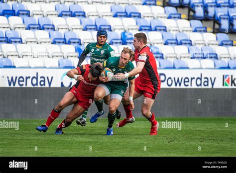 London Irish v Hartpury 14/04/19 at Madejski Stadium Stock Photo - Alamy