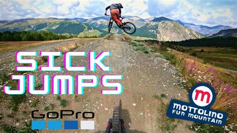 Bikepark Mottolino Livigno Downhill Jumps Epic Youtube