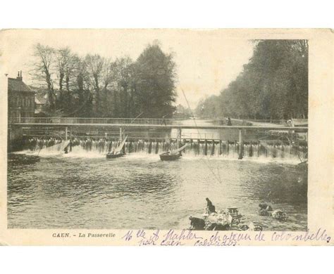 carte postale ancienne 14 CAEN Top Promotion Lavandières à la