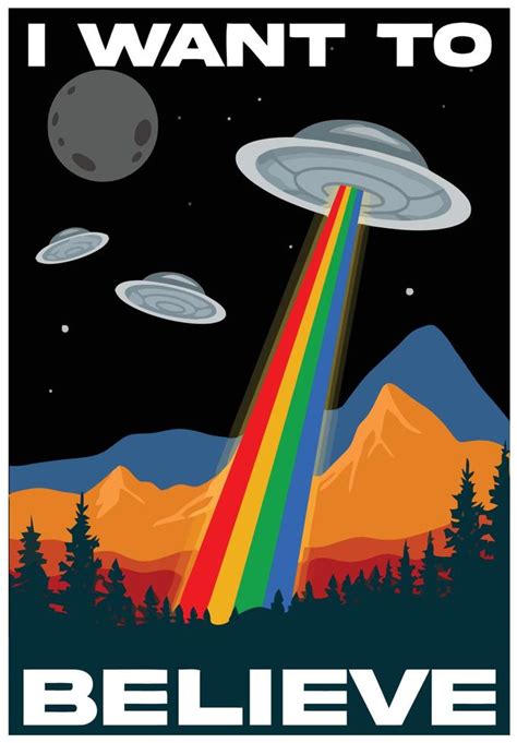 I want to believe 7575863 Vector Art at Vecteezy