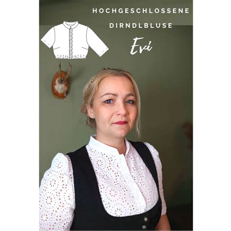 Ebook Patron Chemisier Folklore Femme Evi Dirndl Schnitte En Allemand