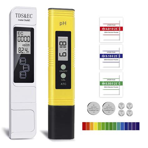 Amazon Gudoqi Ph Meter Tds Meter Combo Pool Water Test Kit Ph