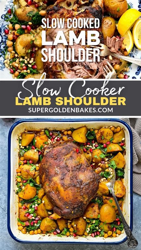 Slow cooker lamb shoulder – Artofit