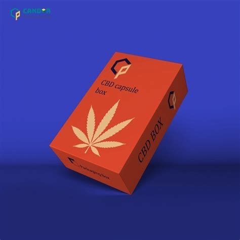 Cbd Capsule Boxes Candor Packaging