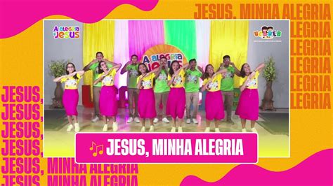 JESUS MINHA ALEGRIA COREOGRAFIA EBF EBF 2024 YouTube