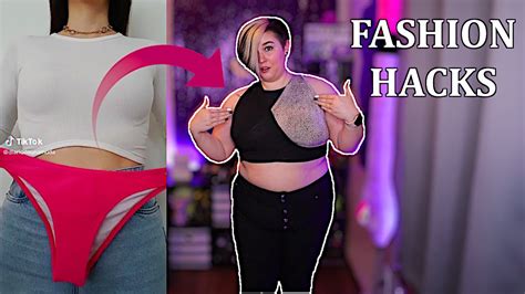 Testing Viral Tiktok Fashion Hacks Youtube