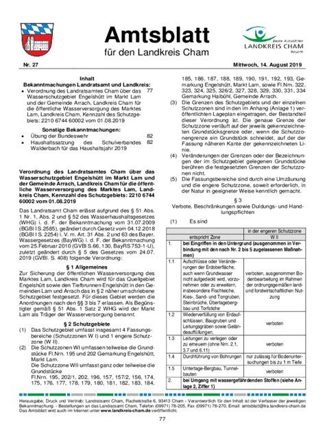 Ausfüllbar Online Amtsblatt Amtliche Bekanntmachungen der Gemeinde Fax