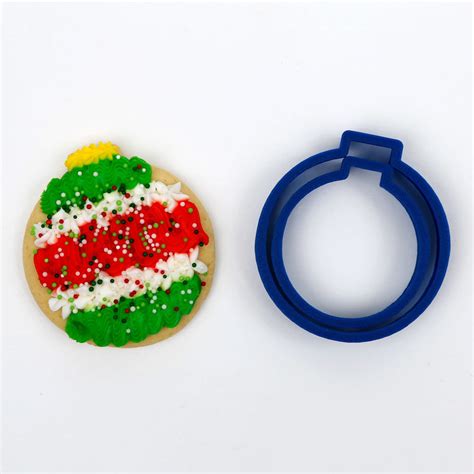 Christmas Ornament Cookie Cutter 4 Cutter Set Etsy