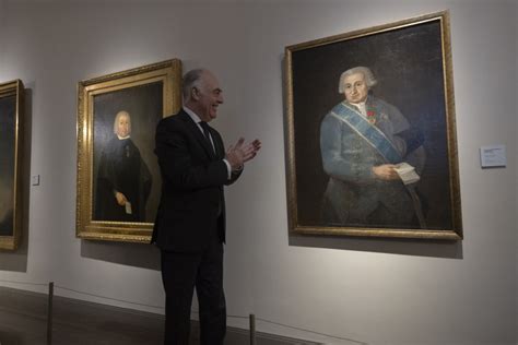 Fotos del nuevo cuadro de Goya que llega a su museo de la Fundación