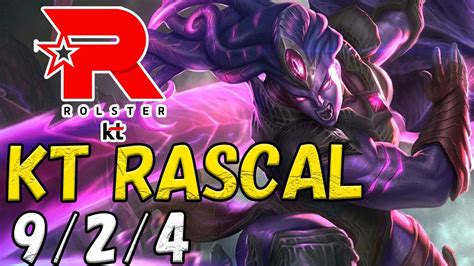 KT Rascal イラオイ Illaoi VS シェン Shen TOP patch 12 21 KR RANK YouTube