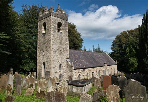 Kirk Braddan Old Church And 3 Gravestones Manx Scenes Photography