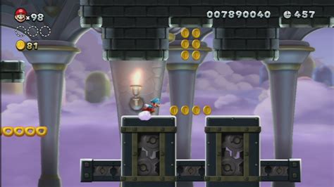 Meringue Clouds Castle Ludwig S Clockwork Tower New Super Mario U