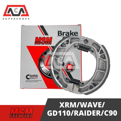 Msm Brake Shoe Xrm C Lazada Ph