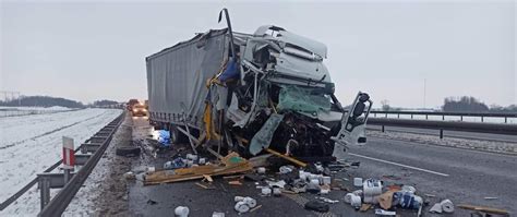 Wypadek Na Autostradzie A Komenda Miejska Pa Stwowej Stra Y Po Arnej