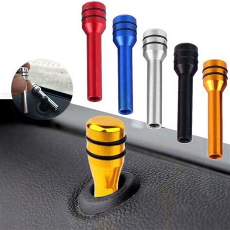 Aluminum Alloy Interior Car Door Lock Knob Pull Pins Get Install