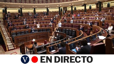 DIRECTO Pleno En El Congreso De Los Diputados YouTube