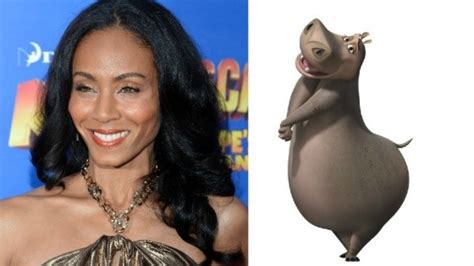 Jada Pinkett Smith is the voice of Gloria in the Madagascar series ...